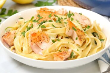 Creamy Salmon Pasta | 20 Minute Dinner Recipe