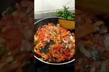 Quick Breakfast recipe/Masala tomato rice/rice recipe #food