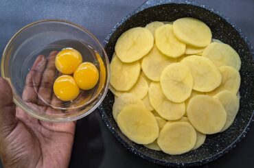 A New Way to Eat Eggs With Potatoes/ Simple Healthy Breakfast Recipe/ Inexpensive & Delicious Snacks