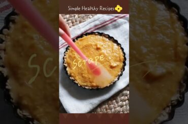 Simple healthy recipes Pumpkin Cinnamon Oat Pie