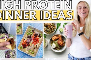 20 Best *High Protein* Dinner Ideas For Weight Loss