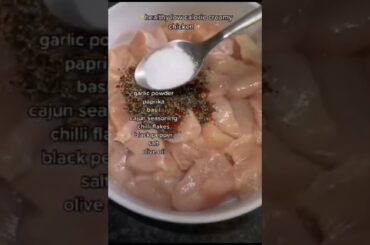 healthy low calorie creamy chicken #fouryou #trending #viral #foodshorts #viralvideo #food #shorts