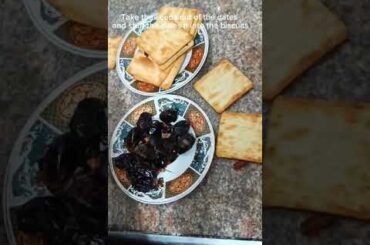 Make this delicious and healthy snack within 5 minutes. dates biscuit recipe | dates biscuit