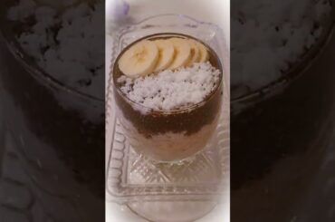 Chia seeds Oats Banana  Breakfast, healthy breakfast recipe