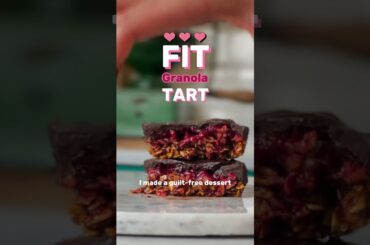 Healthy Mini Granola Tarts Recipe | ONLY 150 CALORIES