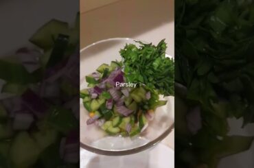 Vege Salad Recipe / Quick and Healthy Vege Salad