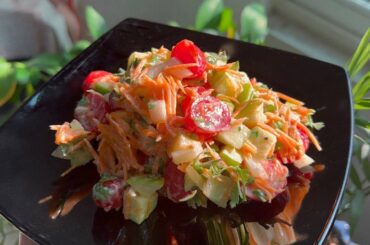 vegetable Salad without Mayo | Everyone is looking for this healthy vegetable Salad!