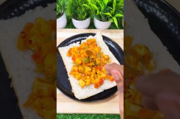 Bun Snacks Recipe #quickrecipe #healthy #kannadavlog #shortsviral #shortsfeed #youtubeshorts