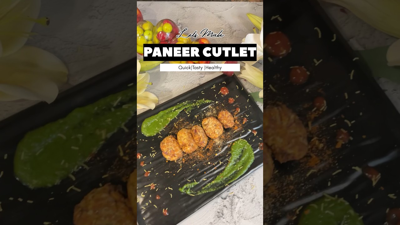 Paneer cutlet |Quick snack recipes |Healthy snack recipes |paneer recipes #food #shorts Paneer cutlet |Quick snack recipes |Healthy snack recipes |paneer recipes #food #shorts