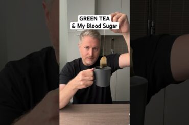 Green tea and my blood sugar. #greentea #bloodsugar #glucoselevels #insulinresistant1