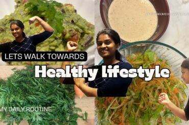 Walk towards healthy lifestyle|Salad recipes in tamil with simple ingredients|must try for beginners