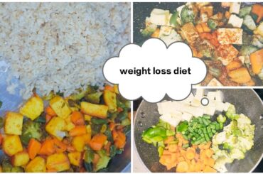 healthy weight loss diet part 1 // weight loss recipes // healthy diet part 1 // sauted veggies