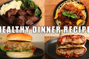 Healthy Dinner Recipes that actually TASTE GOOD!