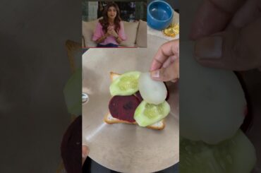 Shilpa Shetty's sandwich recipe #trending #food #shortsfeed #shorts #healthy
