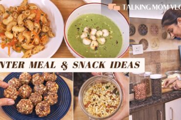 Night cooking Vlog | 4 ways to use Dry Fruits this winter | Healthy Dinner - Creamy Spinach Soup