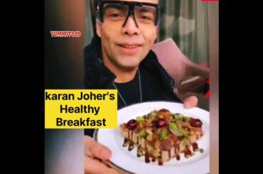 Karan Johar's Healthy Breakfast#shorts#celebrity