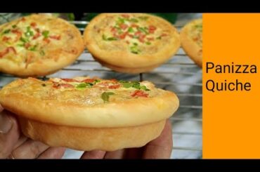 Panizza Quiche | How to Make Quiche | Healthy & Tasty Pizza Style Quiche | Quiche Pie Recipe