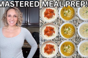 The ULTIMATE Healthy Meal Prep! FAST, LOW CARB, *Realistic & Easy*