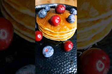 Super tasty and healthy Pancake |Oat Pancake Recipe #shorts #youtubeshorts #healthybreakfastideas