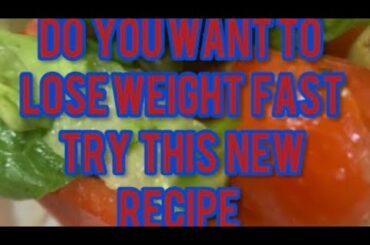 LOSE WEIGHT FAST HEALTHY RECIPE FULLS YOU UP TRY IT #newrecipe #weightloss #healthyeating #newvideo