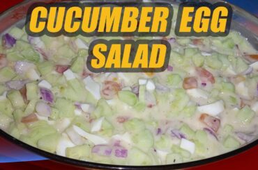 Cucumber Egg Salad