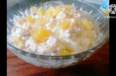 yogurt salad | protein | mix fruit healthy salad | ideal to control weight