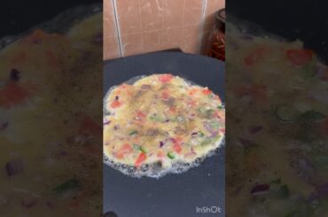 Potato Omelette | Simple Healthy Breakfast |Potato Egg Recipe #Potatoomelette #potatorecipes #shorts