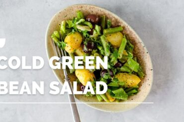 Cold Green Bean Salad | Easy Healthy Recipes | Erbology