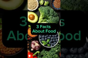 3 Facts About FOOD! #funfacts #shorts