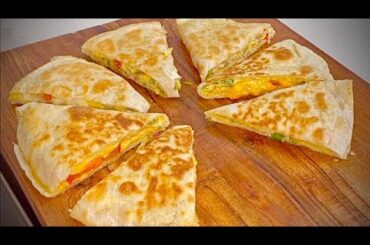 I Will Never Eat Anything Else But This | Breakfast Quesadilla Omelette Recipe