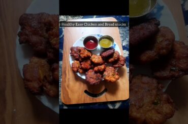 Healthy Easy Chicken and Bread Recipe #sorts #youtubeshort #viralshorts #shortsvideo#food
