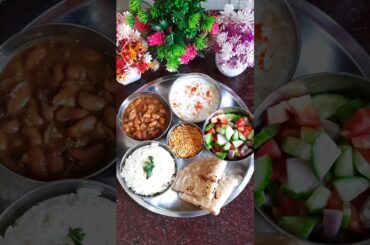 Healthy dinner thali ideas #shorts #youtubeshorts #youtubefeed #dinner #healthy #trending