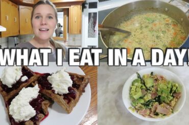 HEALTHY, HOMEMADE FULL DAY OF MEALS! | STAY AT HOME MOM LIFE