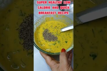 Quick And Easy Break Fast Recipe | Healthy Recipes | Palak Chilla | #breakfast #healthy #easyrecipe