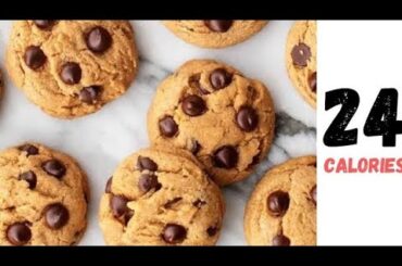 low calorie chocolate chip cookies-diet cookies recipes