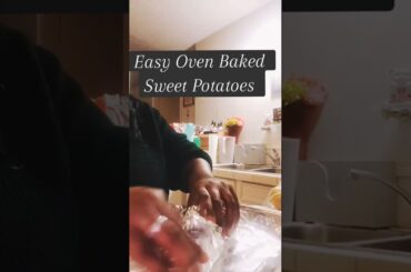 Oven Baked Sweet Potatoes | Easy Baked Sweet Potatoes | Healthy Recipes
