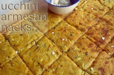 Zucchini Parmesan Snacks