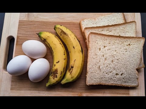 Just Add Eggs With Bananas & Bread Its So Delicious / Simple Breakfast Recipe / Cheap & Tasty Snacks Just Add Eggs With Bananas & Bread Its So Delicious / Simple Breakfast Recipe / Cheap & Tasty Snacks