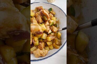 Quick and healthy chicken stir fry recipe #dinnerideas #healthy #stirfry