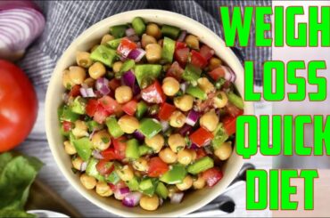 Healthy Salad Recipe || Chick Peas Salad || Weight Loss Salad ||Healthy Breakfast Option||