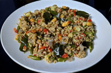 OATS UPMA | HEALTHY BREAKFAST IDEAS | HEALTHY OATS UPMA RECIPE | OATS RECIPE | VYANJAN