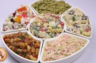 6 Easy and Healthy Salad | Salad Bar Restaurant Style | Homemade Salad Dressings By Homies cooking