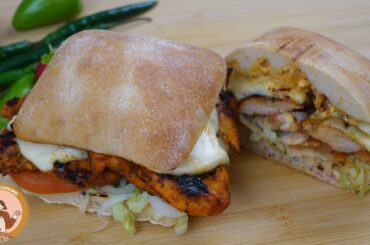 Grilled Chicken Sandwich Recipe | Cheese Chicken Burger | Grilled Chicken Sandwich Banane Ka Tarika