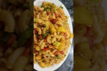 Village Style Veg Macaroni | Quick & Easy #shorts #shortsrecipe