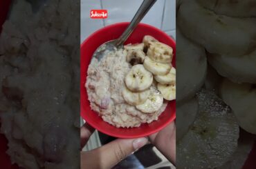 #minivlog 188 | Easy breakfast recipe / Oats recipe #shorts #ytshorts #bengalivlog #healthy #recipe