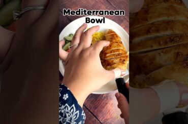 Mediterranean Bowl #mediterraneansalad #healthyrecipes #healthyfood #mediterraneanfood #recipes