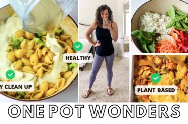 3 Easy ONE POT WONDERS // Vegan Weight Loss // Whole Food Plant Based Meals