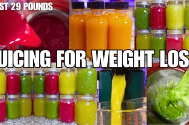 I LOST 29 POUNDS | Juicing for WEIGHT LOSS + Health Benefits & Juicing Recipes