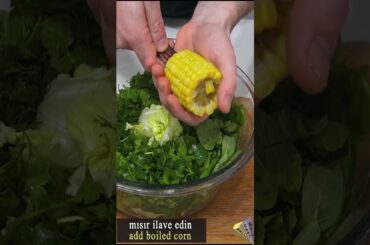 Tuna Fish With Green Salad Recipe #shorts #fishfood #saladrecipes #fitnessfood  #salad #recipes