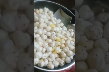 Makhana fry for winter season.  healthy food Recipe.#shorts